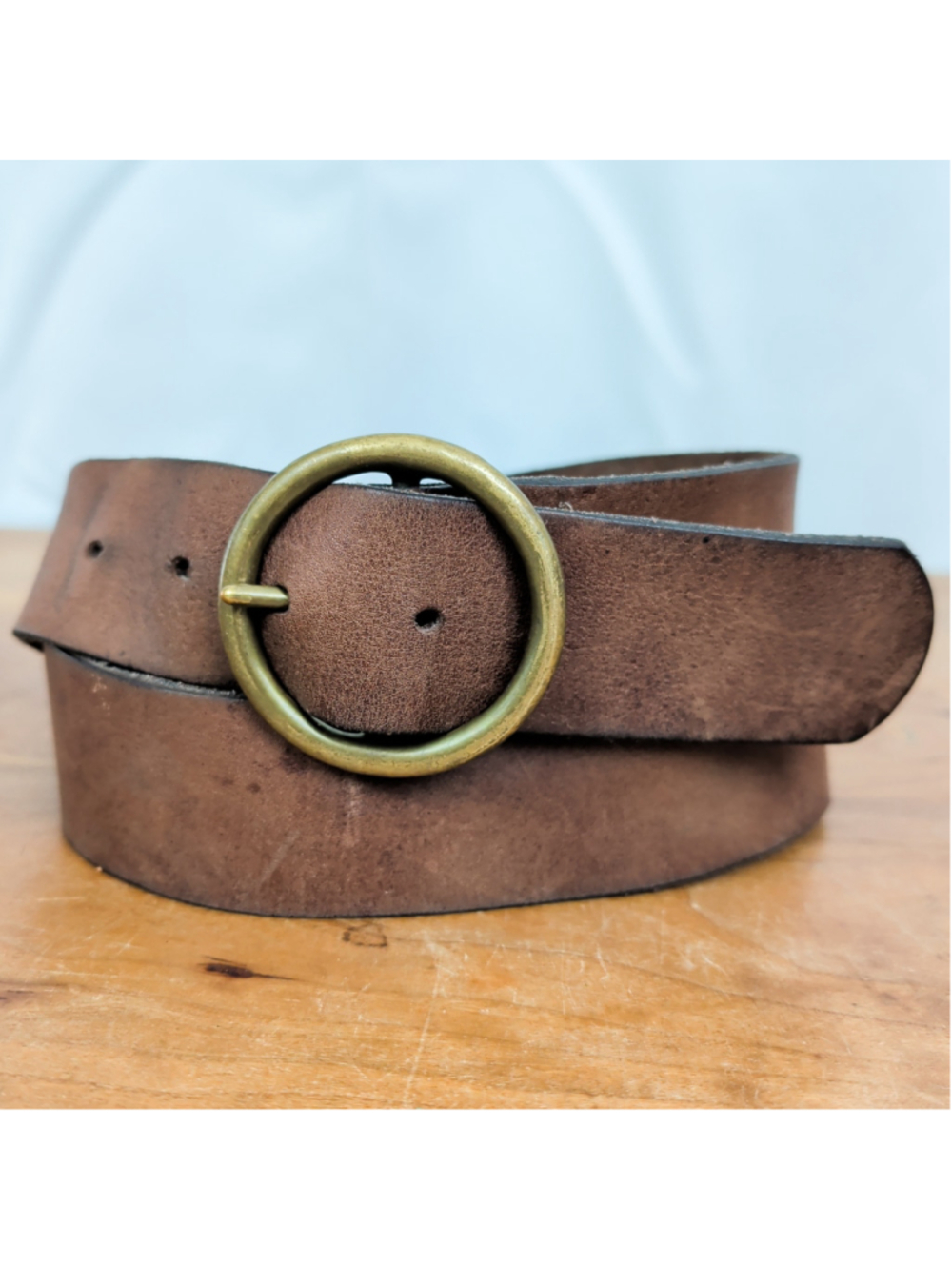 Express High Quality Ring Buckle Leather Belt 32